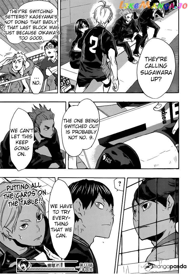 Haikyuu!!, Chapter 133 image 19